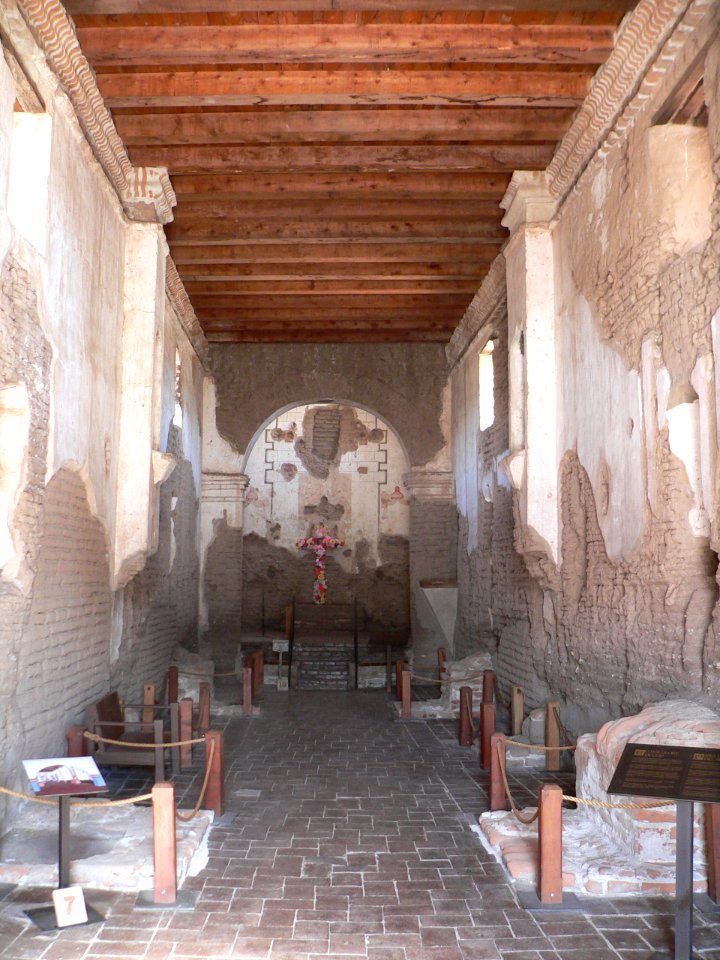 Tumacacori NHP church interior 2