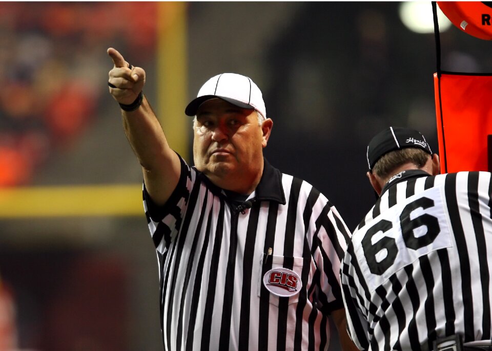 Referee first down measurement