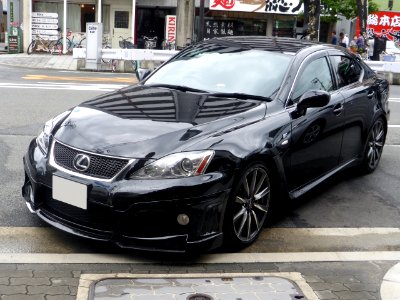 Tuned Lexus IS F (DBA-USE20) front