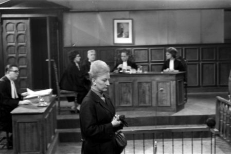 TV-rechtbank de Zaak van Veen , de beklaagde Arie van Veen, Bestanddeelnr 914-8306