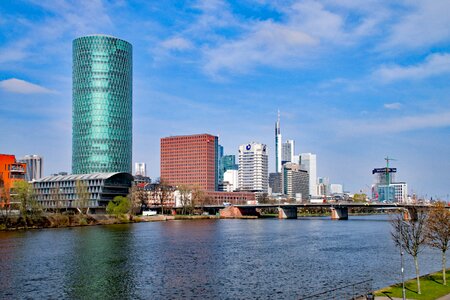 Germany main banks skyscraper