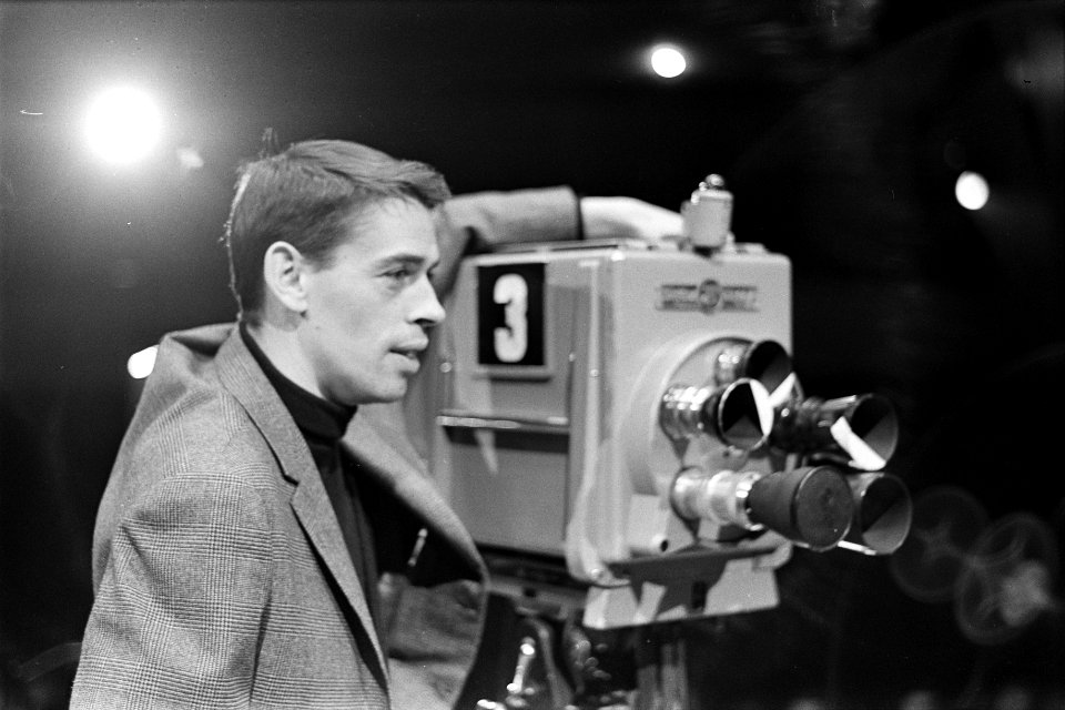 TV-uitzending Domino Jacques Brel tijdens de opname in Amsterdam, Marcanti, Bestanddeelnr 914-8400