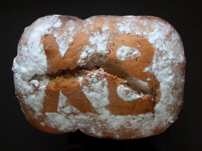 Easter christ is risen easter baking photo