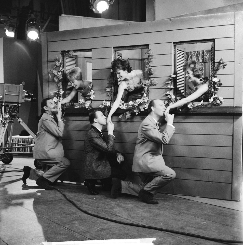 TV Wama show de Wamas en Rene van Vooren, Bestanddeelnr 914-0160