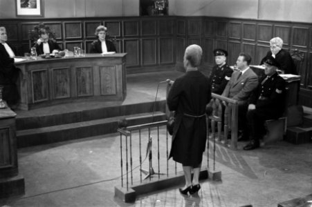 TV-rechtbank de Zaak van Veen , de beklaagde Arie van Veen, Bestanddeelnr 914-8309