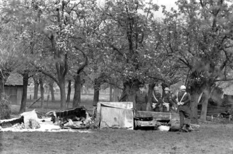 Twee Deense straaljagers in botsing boven Betuwe, Bestanddeelnr 912-3563
