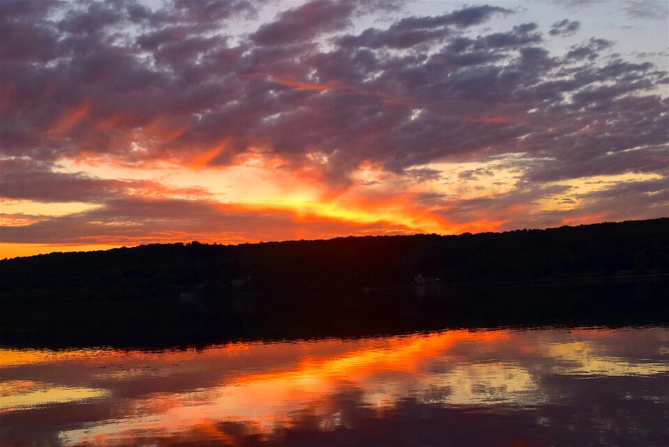 Sky water landscape