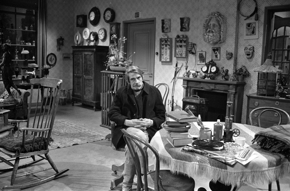 TV blijspel Dat lawaai moet dat , Ton Lensink in scène, Bestanddeelnr 925-1661