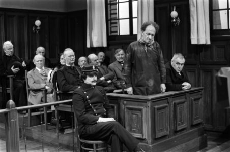 TV-opnamen Tros van stuk De zaak Brument links staan Sacco van der Made in d, Bestanddeelnr 928-5222