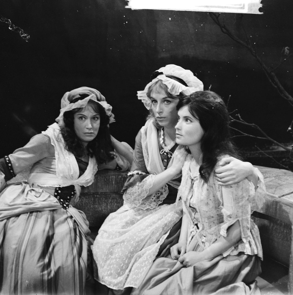 TV De twee wezen Nelleke Knegtmans en Ina van der Molen en ..., Bestanddeelnr 914-0062
