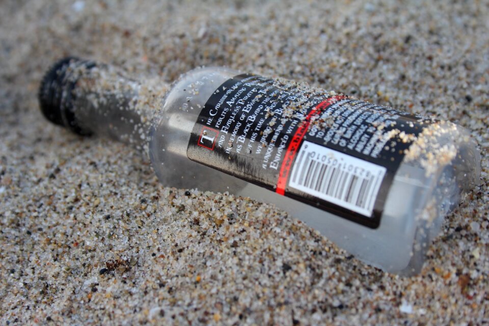 Bottle sand gray bottle