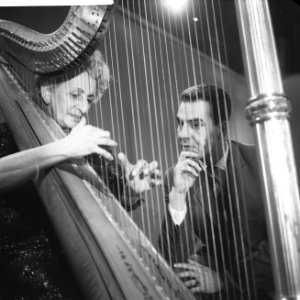 TV Muziekexpress Rosa Spier (Harp) en Willem O Duys, Bestanddeelnr 913-1530