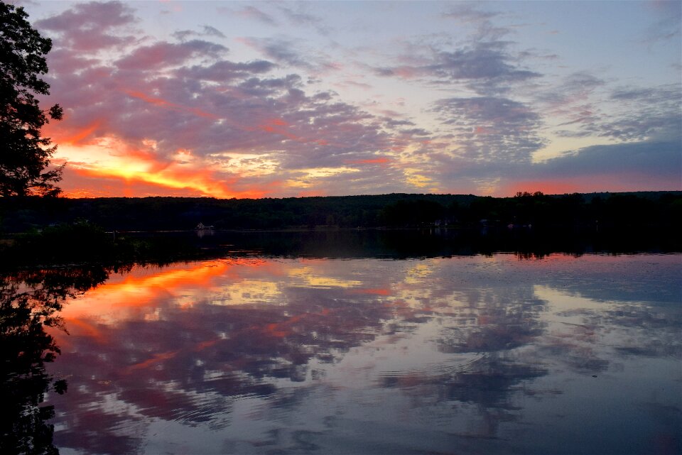 Sky water landscape
