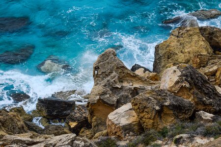 Erosion waves sea photo