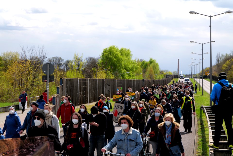 TVO stoppen demonstration 2021-04-25 19