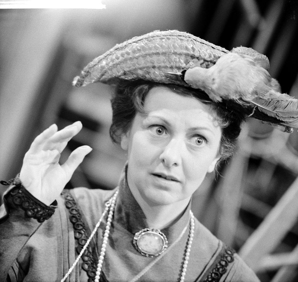TV-opera The old maid and the thief Jeanenette van Dijk, Bestanddeelnr 913-0359