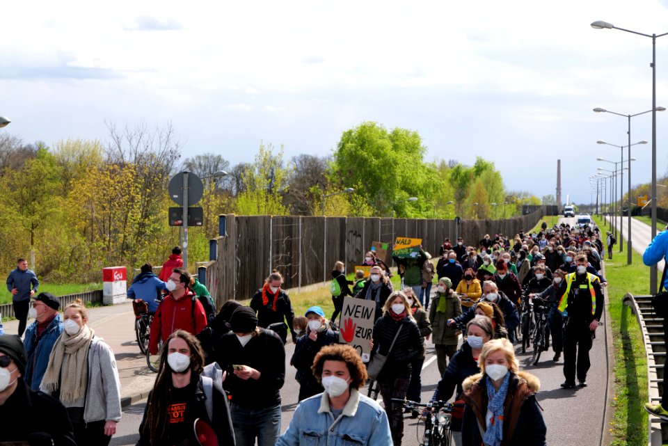 TVO stoppen demonstration 2021-04-25 20
