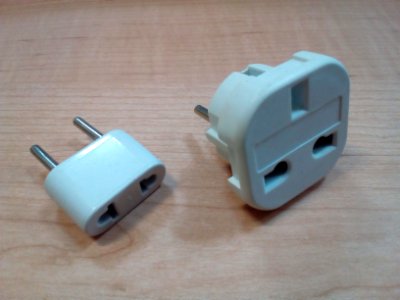 Two AC Converter Adapters