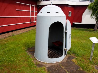 Two-person shelter for German soldiers guarding the Aalborg Harbour during the occupation of Denmark