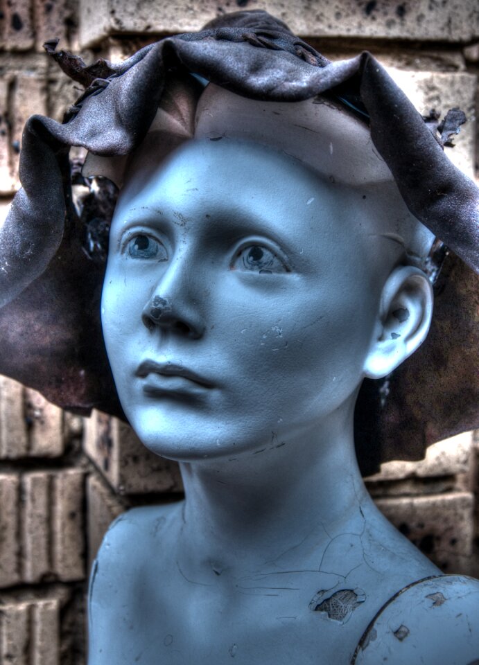 Artistic creative blue creative