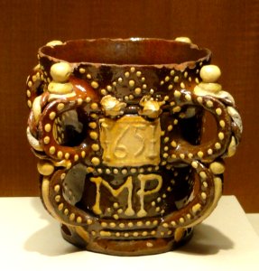Tyg, George Richardson, Wrotham, Kent, dated 1651 - Nelson-Atkins Museum of Art - DSC08805