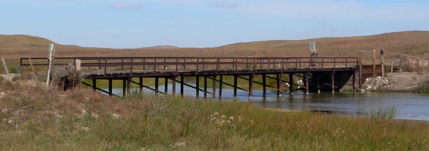 Twin Bridge (Cherry Co, NE) from S bank 7