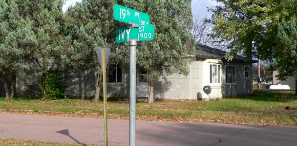 Tyndall, South Dakota 1901 Ivy Street from SW 3 locn