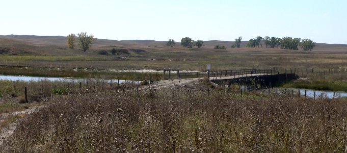 Twin Bridge (Cherry Co, NE) from N bank 1
