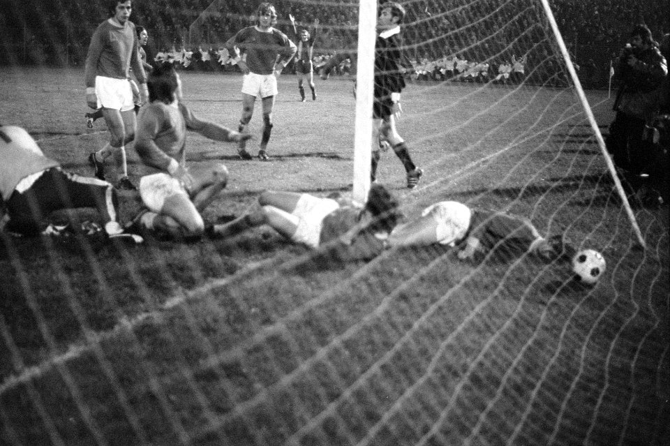 Twente tegen Den Haag 2-0, doelpunt van Twente, Bestanddeelnr 926-0535