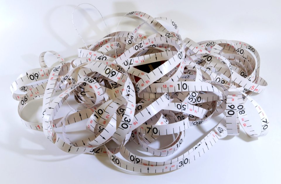Twenty meter tape measure