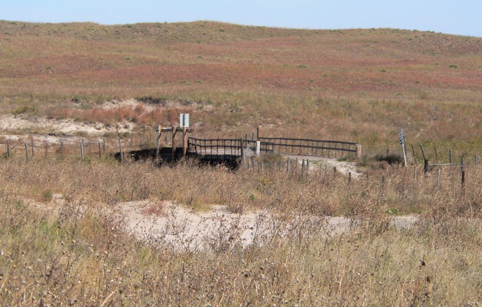 Twin Bridge (Cherry Co, NE) from S bank 5