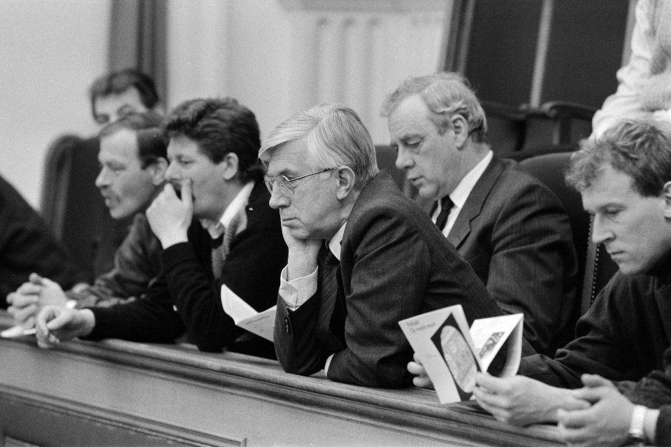 Tweede Kamer over problemen bij Rotterdamse werf Wilton Fijenoord op publieke , Bestanddeelnr 934-1964