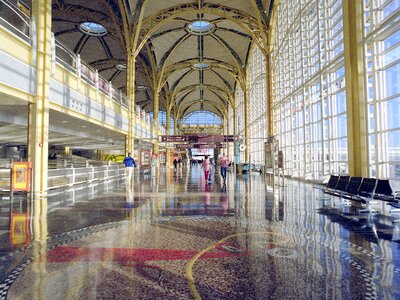 Terminal ronald reagan nationaflughafen alexandria