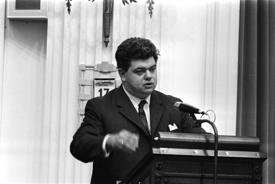 Tweede Kamer herdenking van feit dat 25 jaar geleden Staten-Generaal voor het , Bestanddeelnr 924-0172