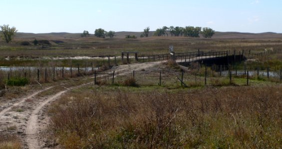 Twin Bridge (Cherry Co, NE) from N bank 2