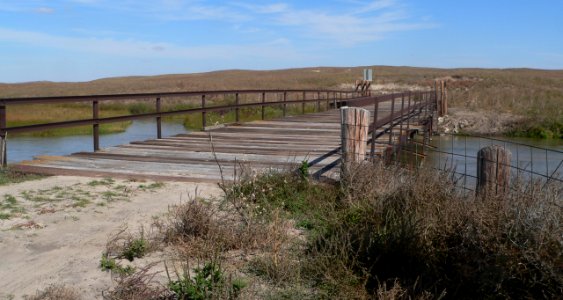 Twin Bridge (Cherry Co, NE) from S bank 1