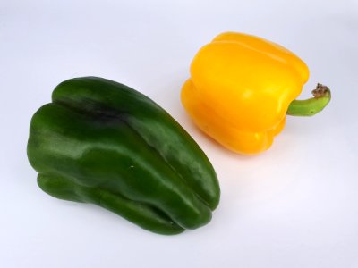 Two bell peppers 2017 B2 photo