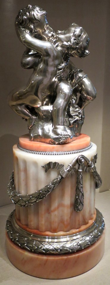 Two Cherubs Embracing, House of Fabergé, 1896-1908