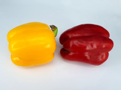Two bell peppers 2017 A1 photo