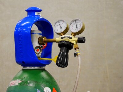 Protective gas autogen mig