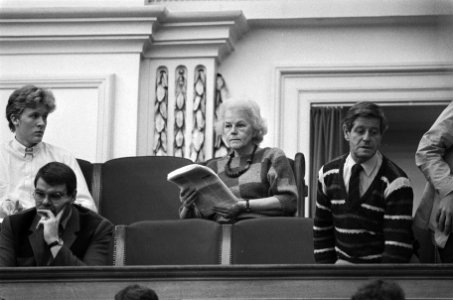 Tweede Kamer debat overplaatsing kruisraketten KKN-voorzitter Sienie Strikwer, Bestanddeelnr 933-4818