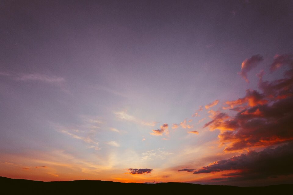 Cloud sun landscape