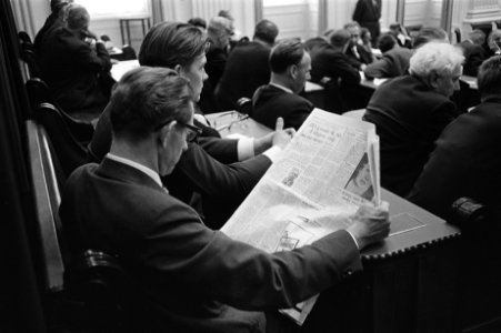Tweede Kamer in haar nieuwe samenstelling voor het eerst bijeengekomen, Boer Koe, Bestanddeelnr 915-2242