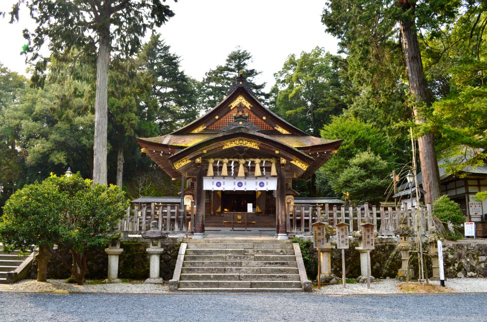 Ube-jinja, haiden-1