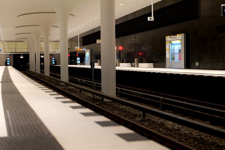 U-Bahnhof Rotes Rathaus 2021-01-17 16