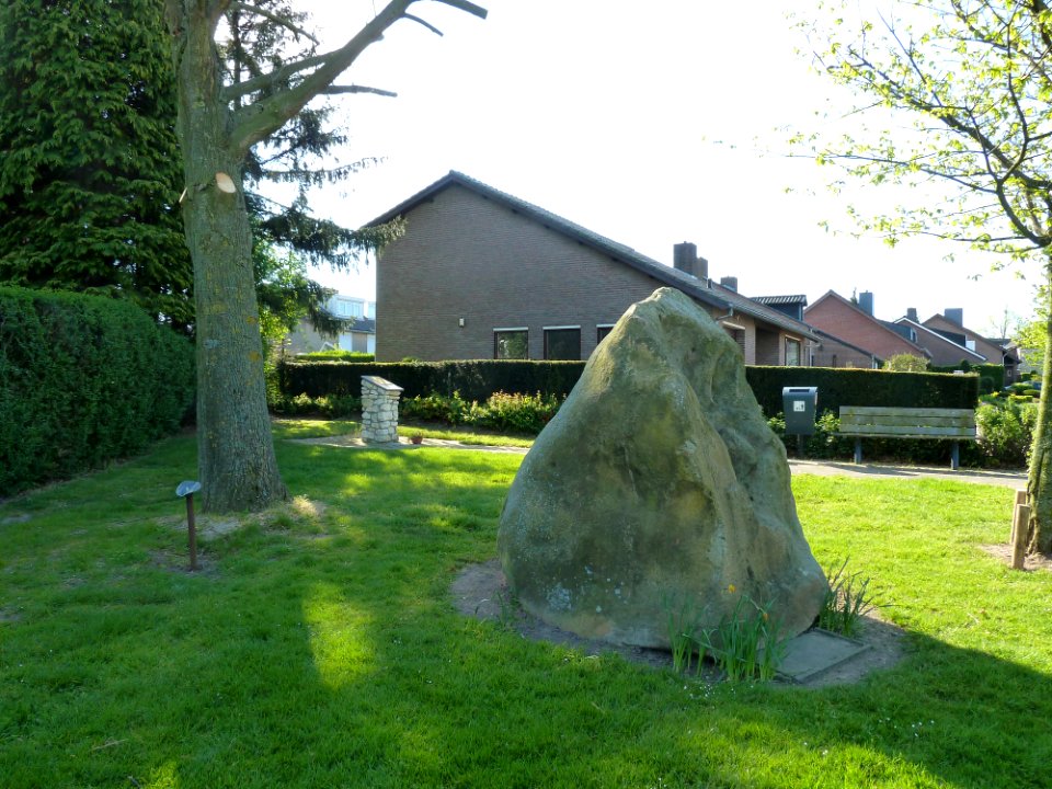 Ubachsberg-Herdenkingsmonument + grote kei + beatrixboom