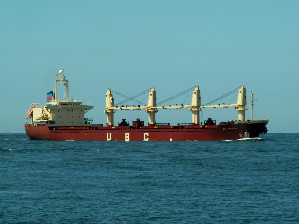 UBC Boston p1 at Port of Rotterdam