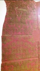 Musée des Tissus et des Arts décoratifs - Chasuble en samit à deux lats - Anatolie - 13e siècle - Partie 1 - Détail