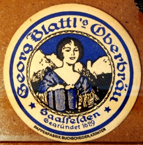 Musée Européen de la Bière, Beer coaster pic-025