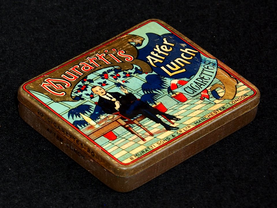 Murattis After Lunch cigarettes tin, foto2